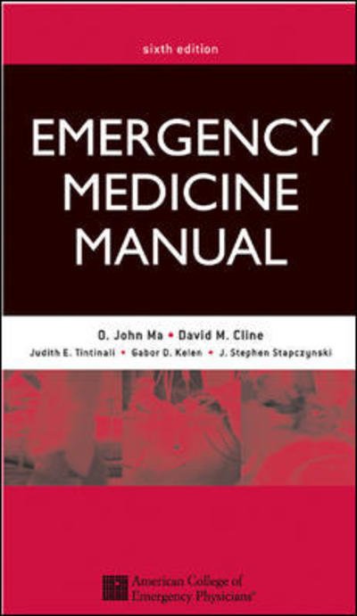 Cover for Cline · Emergency Medicine Manuals (Paperback Book) [6 Rev edition] (2004)