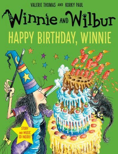 Cover for Valerie Thomas · Winnie and Wilbur: Happy Birthday, Winnie with audio CD (Book) (2016)