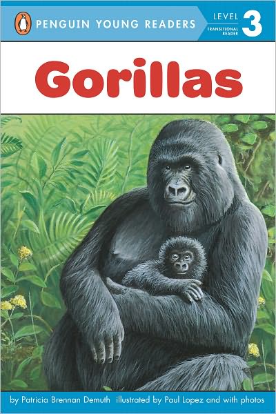 Cover for Patricia Brennan Demuth · Gorillas - Penguin Young Readers, Level 3 (Paperback Book) (1994)