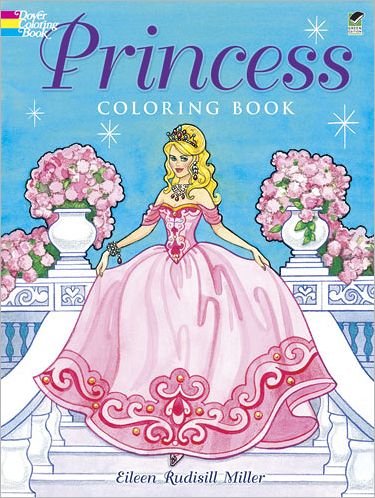 Cover for Eileen Miller · Princess Coloring Book - Dover Coloring Books (Paperback Book) [Clr Csm Re edition] (2012)