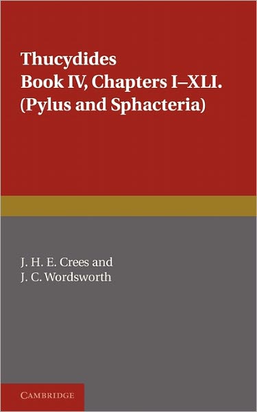 Cover for Thucydides · Thucydides Book IV: Chapters I–XLI - Cambridge Elementary Classics: Greek (Taschenbuch) (2011)