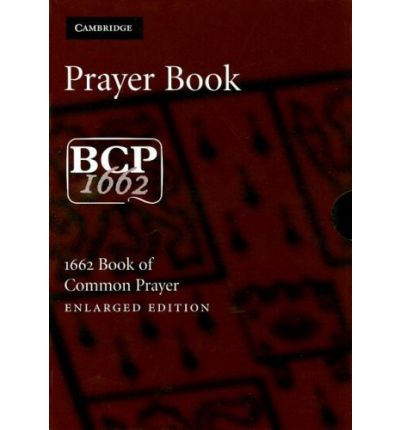 Cover for Cambridge University Press · Book of Common Prayer, Enlarged Edition, Black French Morocco Leather, CP423 (Leather Book) (2006)