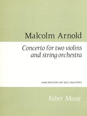 Concerto for Two Violins and String Orchestra -  - Livros - Faber Music Ltd - 9780571500178 - 1 de dezembro de 1998