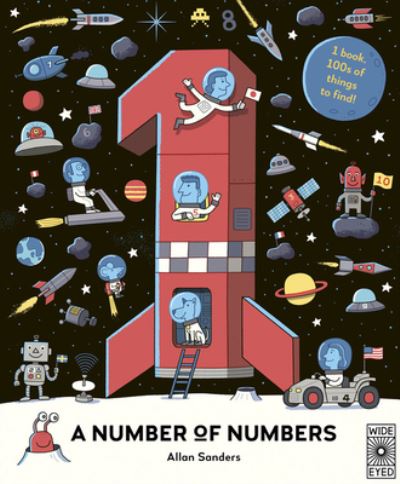 Cover for AJ Wood · A Number of Numbers: 1 Book, 100s of Things to Find! (Hardcover Book) (2020)