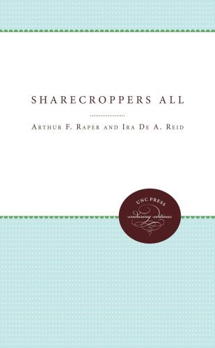 Sharecroppers All - Ira De A. Reid - Bøger - The University of North Carolina Press - 9780807898178 - 15. maj 2011