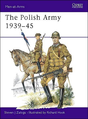 Cover for Zaloga, Steven J. (Author) · The Polish Army 1939-45 - Men-at-Arms (Taschenbuch) (1982)
