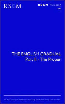 Cover for Francis Burgess · The English Gradual Part 2 - The Proper (Paperback Book) (1982)