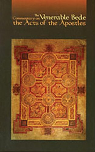 Cover for Lawrence T. Martin · The Venerable Bede Commentary on the Acts of the Apostles (Cistercian Studies Series , No 117) (Paperback Book) (1989)