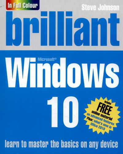 Brilliant Windows 10 - Steve Johnson - Książki - Pearson Education Limited - 9781292118178 - 25 września 2015