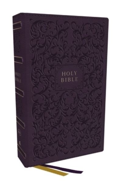 Cover for Thomas Nelson · KJV Holy Bible with 73,000 Center-Column Cross References, Purple Leathersoft, Red Letter, Comfort Print: King James Version (Skinnbok) (2023)