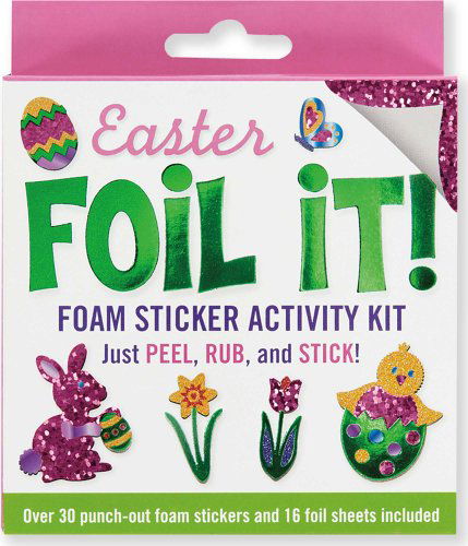 Cover for Peter Pauper Press · Foil It! Easter (Foam Sticker Activity Kit) (Hardcover Book) [Act Box No edition] (2013)