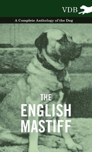 Cover for The English Mastiff - a Complete Anthology of the Dog (Innbunden bok) (2010)