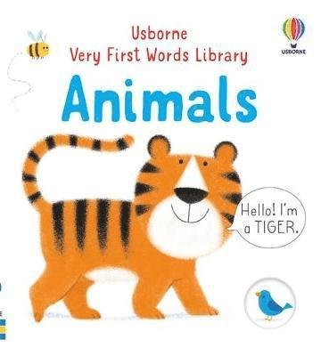 Cover for Matthew Oldham · Animals - Very First Words Library (Board book) (2021)