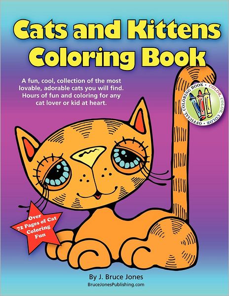 Cover for J Bruce Jones · Cats and Kittens Coloring Book (Paperback Book) (2012)