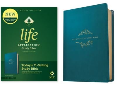 Cover for Tyndale · NLT Life Application Study Bible, Third Edition, Teal (Lederbuch) (2021)