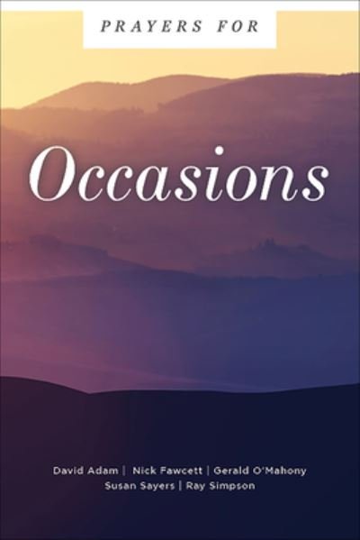 Cover for David Adam · Prayers for Occasions (Book) (2020)