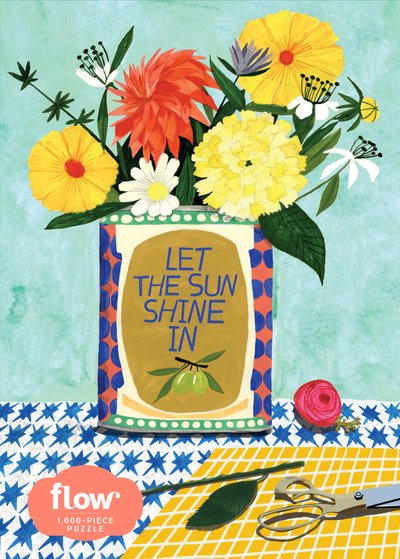 Let the Sun Shine In 1,000-Piece Puzzle: (Flow) for Adults Families Picture Quote Mindfulness Game Gift Jigsaw 26 3/8” x 18 7/8” - Astrid Van Der Hulst - Bücher - Workman Publishing - 9781523513178 - 22. September 2020