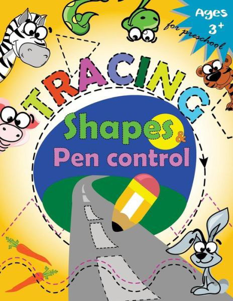 Cover for Letter Tracing Workbook Designer · Tracing shapes &amp; Pen control for Preschool (Paperback Bog) (2017)