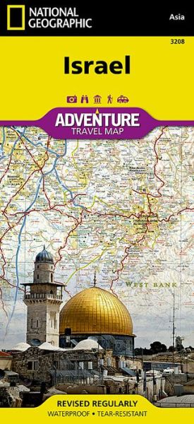 Israel: Travel Maps International Adventure Map - National Geographic Maps - Books - National Geographic Maps - 9781566956178 - April 30, 2012