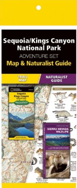 Cover for Waterford Press · Sequoia / Kings Canyon National Park Adventure Set: Map &amp; Naturalist Guide (Book) (2015)