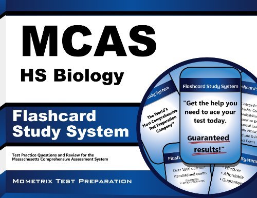 Cover for Mcas Exam Secrets Test Prep Team · Mcas Hs Biology Flashcard Study System: Mcas Test Practice Questions &amp; Exam Review for the Massachusetts Comprehensive Assessment System (Cards) (Pocketbok) (2023)