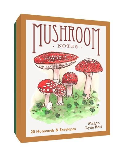 Mushroom Notes: 20 Notecards and Envelopes - Megan Lynn Kott - Books - Chronicle Books - 9781797220178 - April 27, 2023