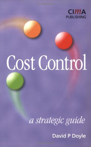 Cover for David Doyle · Cost Control: a Strategic Guide (Cima Professional Handbook) (Paperback Book) [2nd edition] (2002)