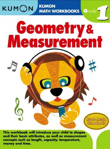 Cover for Kumon · Grade 1 Geometry &amp; Measurement (Taschenbuch) [Workbook edition] (2009)
