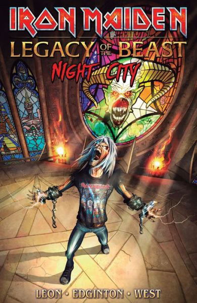Cover for Llexi Leon · Iron Maiden Legacy of the Beast Volume 2: Night City (Paperback Book) (2021)