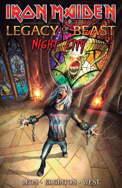 Iron Maiden Legacy Of The Beast Volume 2: Night City - Llexi Leon - Livros - Heavy Metal Magazine - 9781947784178 - 18 de maio de 2021