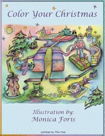 Cover for Pino Foris · Color your christmas (Paperback Bog) (2017)