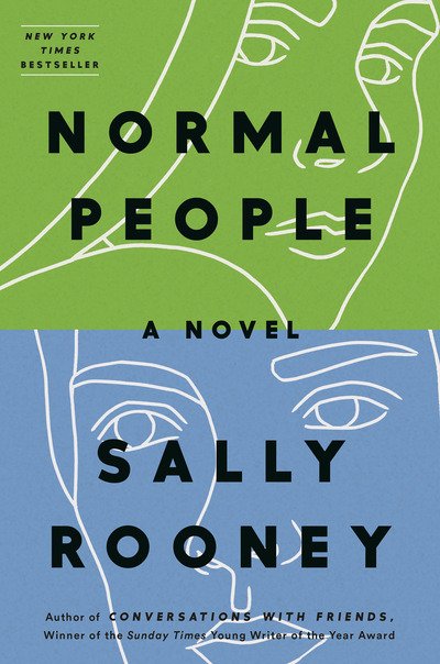 Cover for Sally Rooney · Normal People: A Novel (Inbunden Bok) (2019)