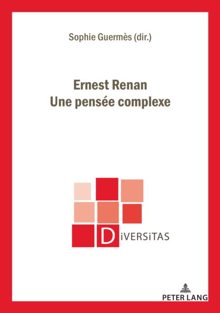 Cover for Ernest Renan. Une pensee complexe (Paperback Book) (2024)