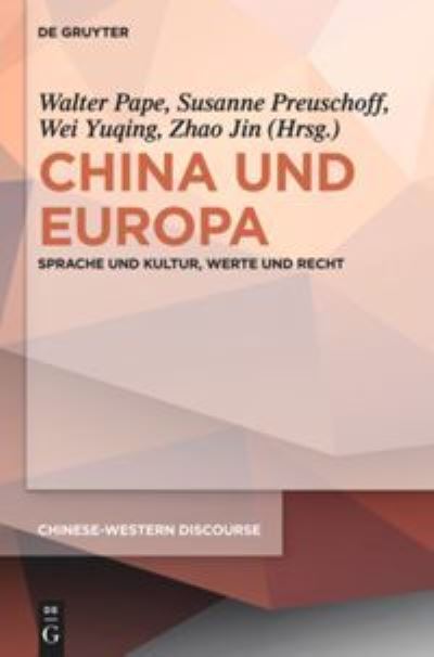 Cover for Walter Pape · China und Europa (Hardcover Book) (2014)