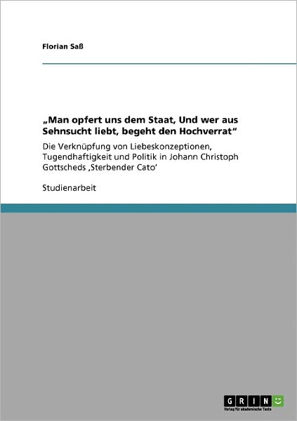 Cover for Florian Sa · Man opfert uns dem Staat, Und wer aus|1|10.27|10.99|7.70|25.00|EUR|00|022552734|1|G||||1|3
|9783640216772|Meier:Produktlebenszyklusansprüche im d|0|15.88|16.99|11.12|30.00|EUR|18|022552745|1|G
|9783640216239|Unternehmensführung &amp; Management-By&quot;-M (Book) [German edition] (2008)