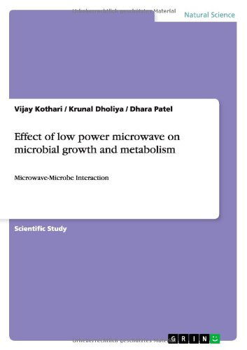 Cover for Kothari · Effect of low power microwave o (Bok) (2013)