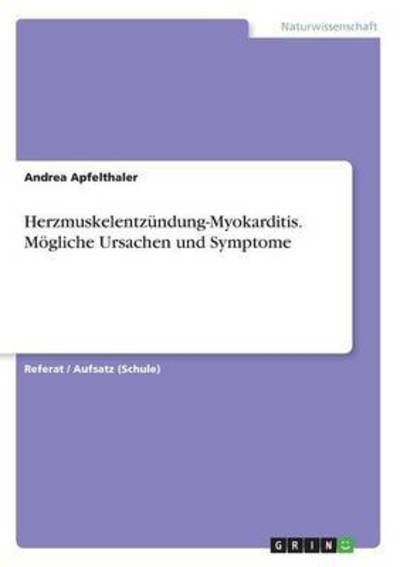Cover for Apfelthaler · Herzmuskelentzündung-Myokar (Bok) (2016)