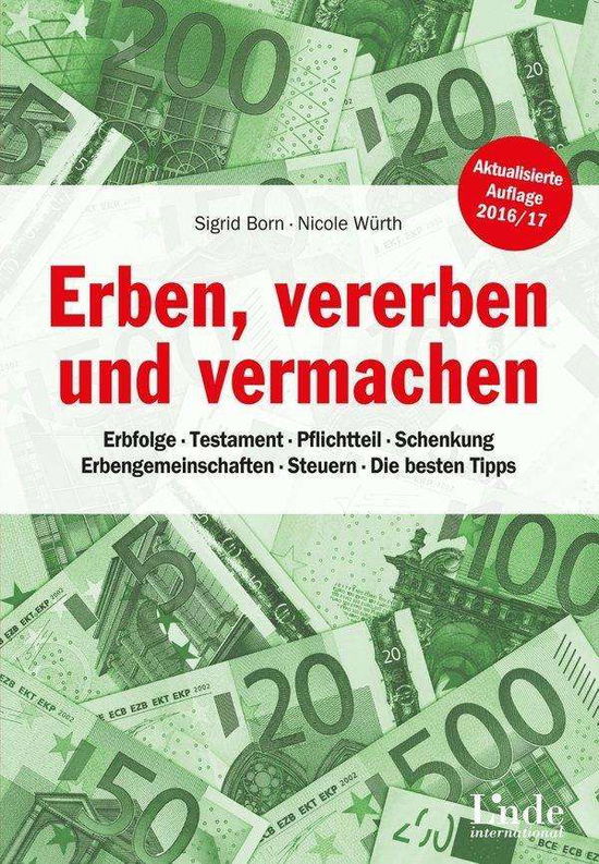 Cover for Born · Erben, vererben und vermachen (Book)