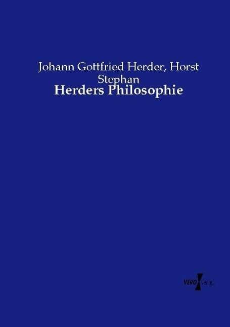 Cover for Herder · Herders Philosophie (Buch) (2022)