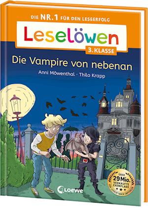 Cover for Anni Möwenthal · Leselöwen 3. Klasse - Die Vampire von nebenan (Book) (2025)