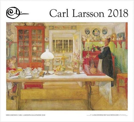Cover for Carl Larsson · Carl Larsson - kalender 2018 (42x46) (N/A) (2021)