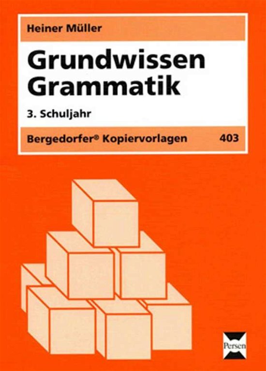 Cover for H. Müller · Grundwissen Grammatik,3.Sj. (Bog)