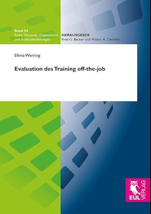 Cover for Ellena Werning · Evaluation des Training off-the-job (Paperback Book) (2013)