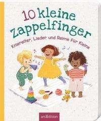 Cover for 10 Kleine Zappelfinger · 10 kleine Zappelfinger - Kniereiter, Li (Bog)
