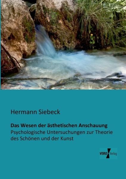Cover for Hermann Siebeck · Das Wesen Der Aesthetischen Anschauung: Psychologische Untersuchungen Zur Theorie Des Schoenen Und Der Kunst (Taschenbuch) [German edition] (2019)