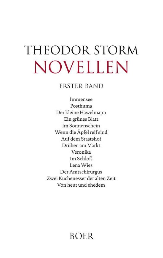 Cover for Storm · Novellen erster Band (Bog)