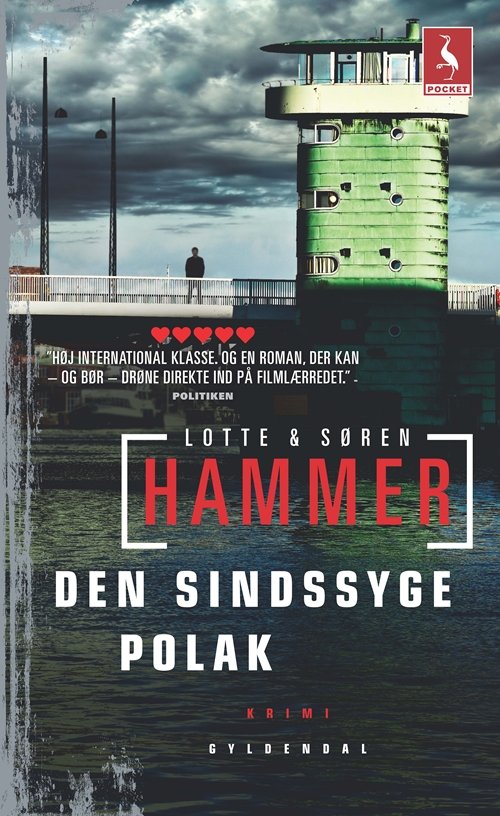 Cover for Lotte og Søren Hammer · Den sindssyge polak (Book) [2e édition] (2015)