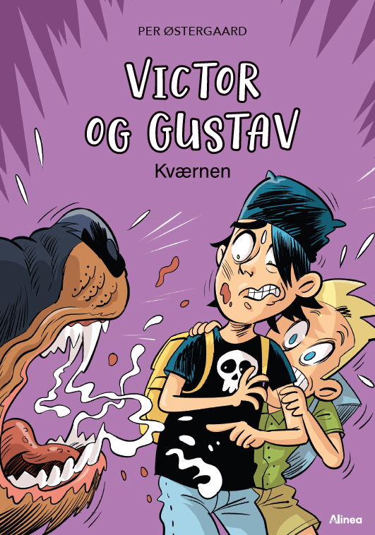 Cover for Per Østergaard · Læseklub: Victor og Gustav - Kværnen, Grøn læseklub (Bound Book) [1er édition] (2023)