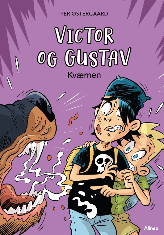 Cover for Per Østergaard · Læseklub: Victor og Gustav - Kværnen, Grøn læseklub (Bound Book) [1st edition] (2023)