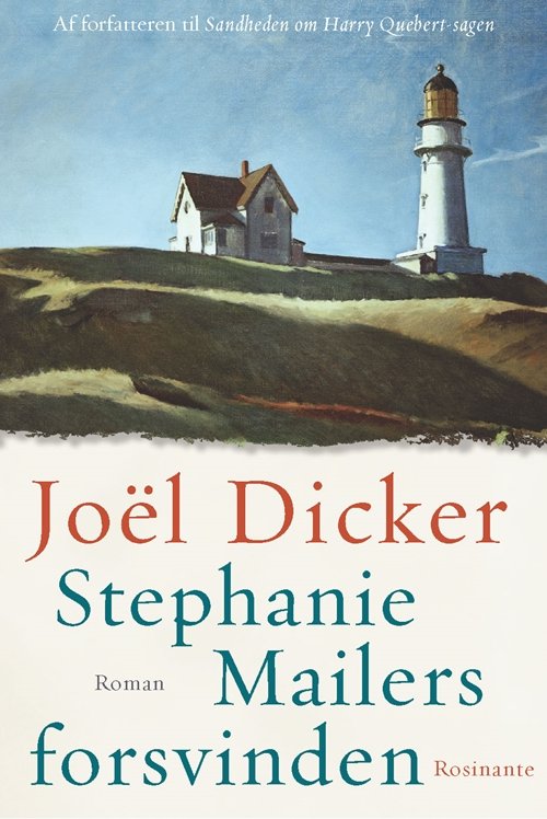 Cover for Joël Dicker · Stephanie Mailers forsvinden (Bound Book) [1.º edición] (2019)